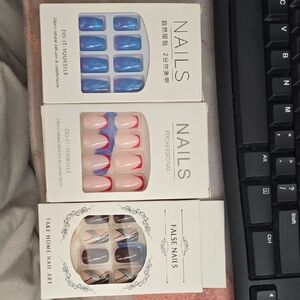 Set of Colorful False Nails